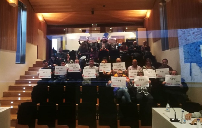 Los sindicatos se plantan y dicen basta ante lo que consideran una "falta absoluta de respuesta y negociación" del ejecutivo local.