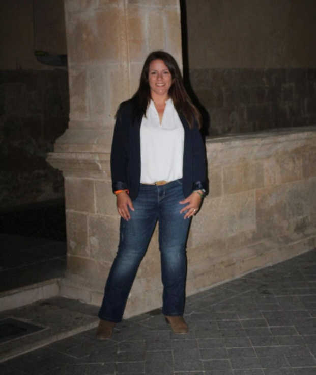 María Virginia Delgado  3ª en la candidatura de Ciudadanos (C’s) Benissa