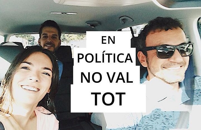 Imagen subida a las redes sociales por los concejales de Reiniciem.