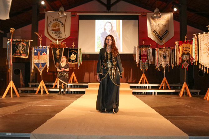 Abanderada Mora, María Martí Baidal.