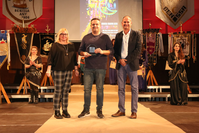 Ganador del concurso de carteles de las próximas fiestas de Moros y Cristianos 2020.