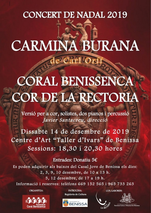 Carmina Burana en Benissa