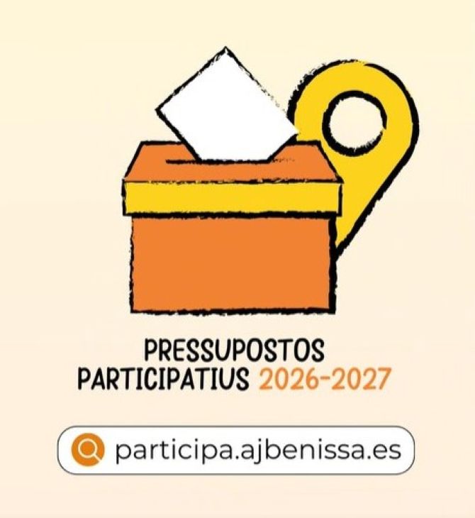 Benissa abre el proceso de Presupuestos Participativos 2026-2027 con una inversión de 60.000 euros