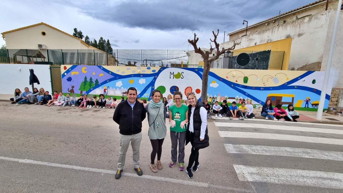 MOSET: arte callejero para los más pequeños en Senija