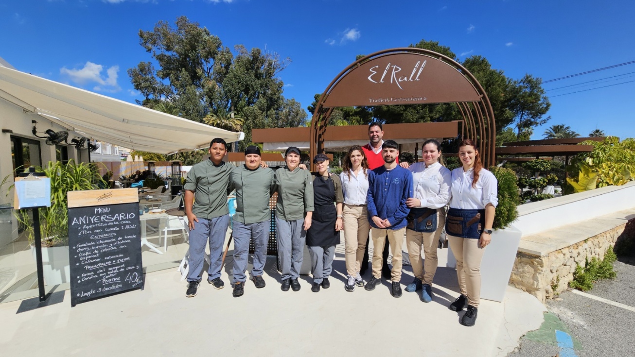 Primer aniversario del restaurante El Rall