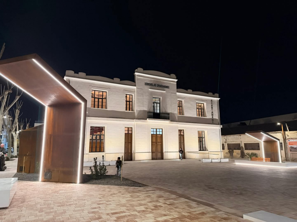 Fachada del nuevo Ayuntamiento de Benissa