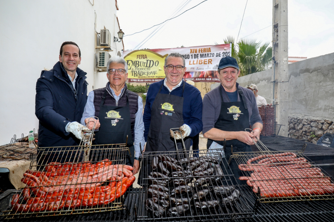 Toni Pérez recibe en Llíber el título de Torraor d’Honor 2026 en la Feria del Embutido de la Vall de Pop