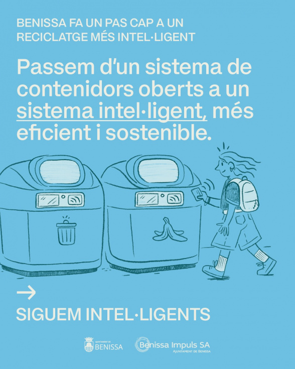 Benissa Impuls avanza en la reorganización de las islas de contenedores y refuerza el uso correcto de la fracción orgánica