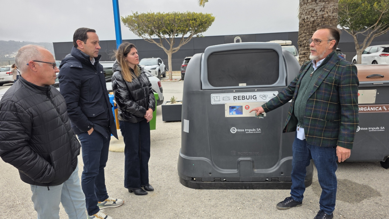 Benissa implantará contenedores inteligentes para cumplir los objetivos europeos de reciclaje