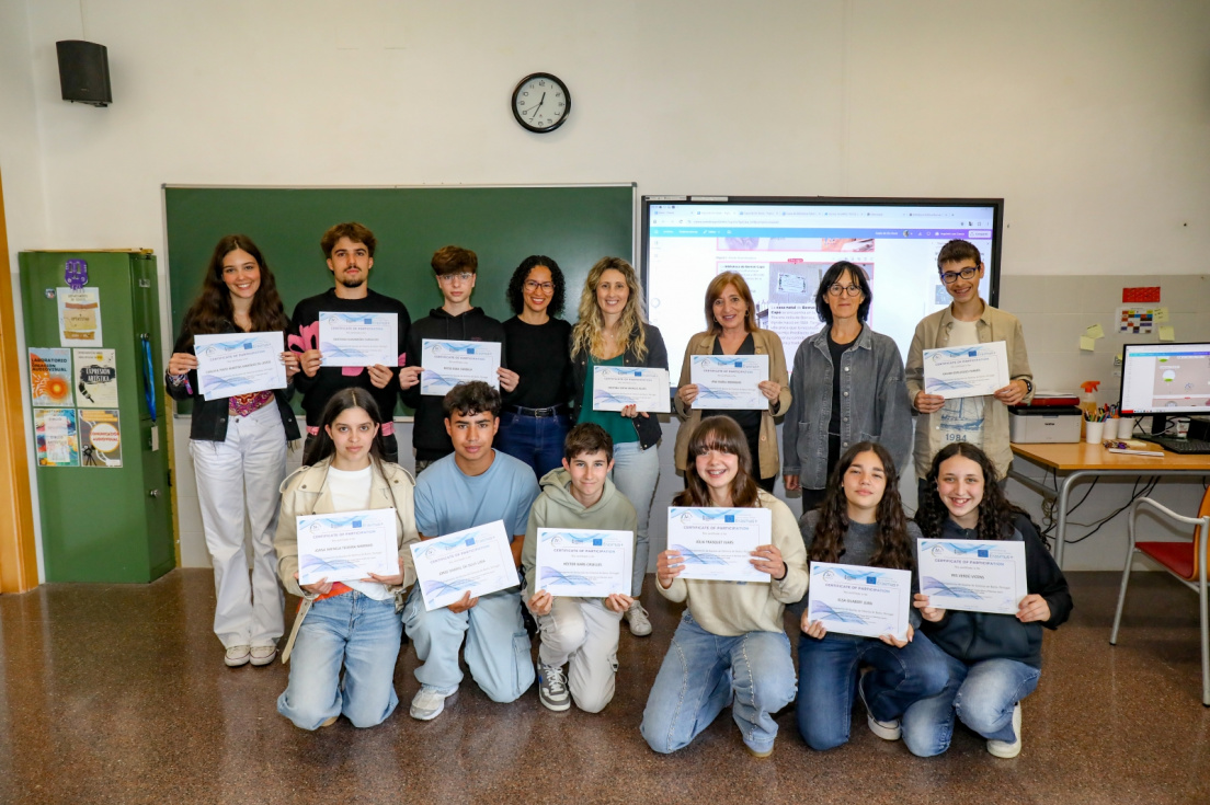 Benissa y Portugal se encuentran en las aulas a través del proyecto Erasmus+ “Rutas Literarias Sostenibles”