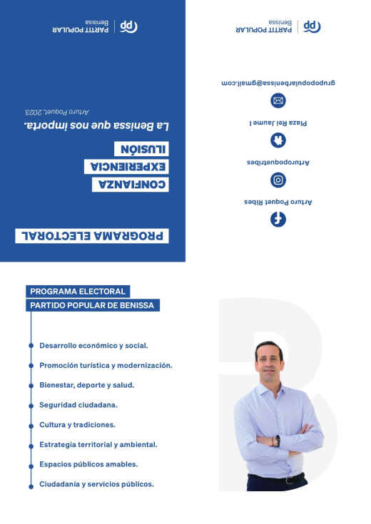Programa electoral Partido Popular de Benissa 1 de 2