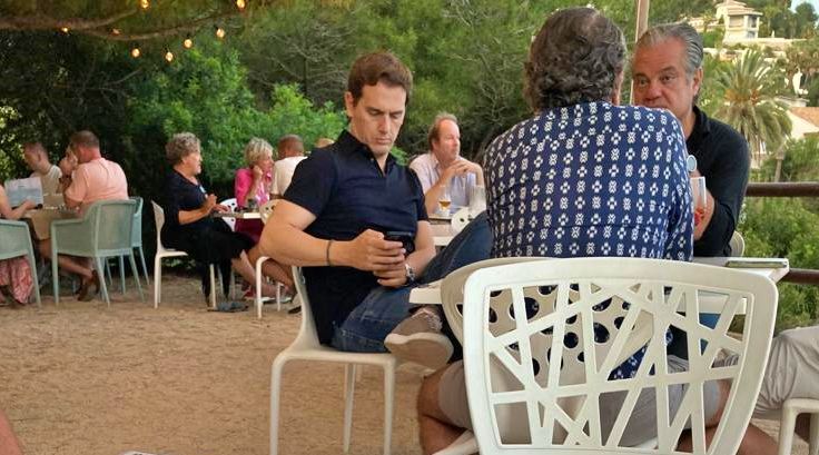 Albert Rivera y Marcos de Quinto se reúnen en Benissa