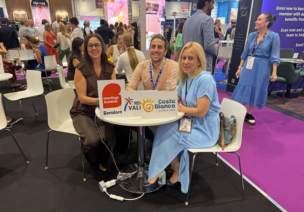 El Patronato Costa Blanca refuerza en Londres la promoción del turismo de negocios con el mercado británico