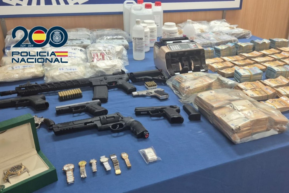 Desarticulada red narcotráfico detenidos correo asentado Benissa