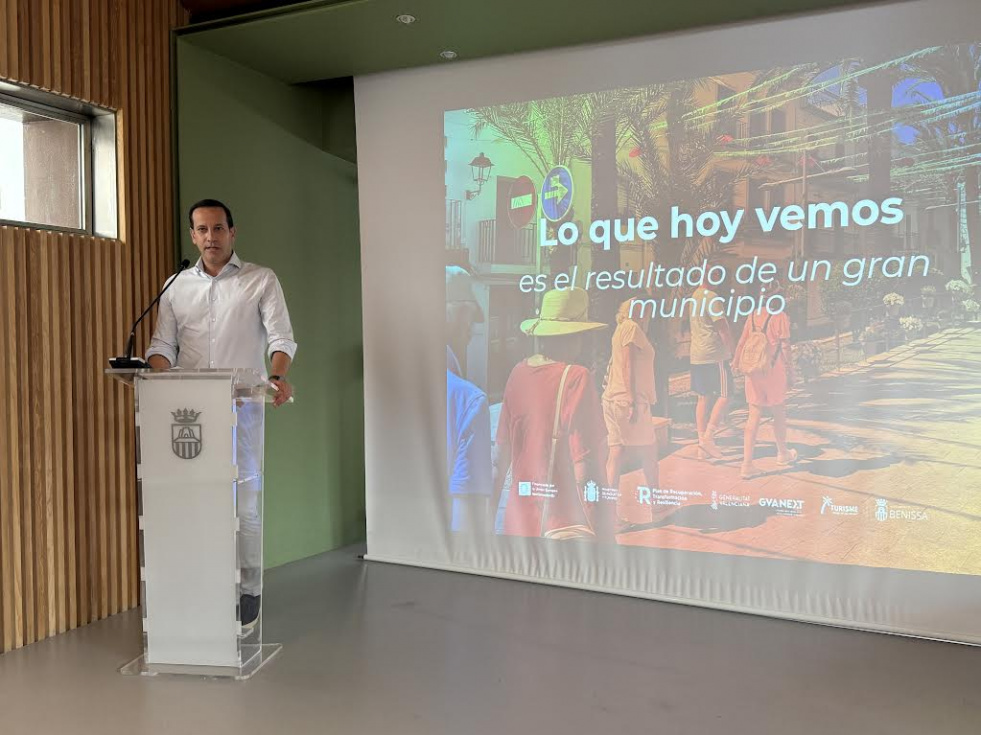 Benissa culmina la ejecución de 2,5 millones de euros de fondos europeos para impulsar un turismo más sostenible e inteligente
