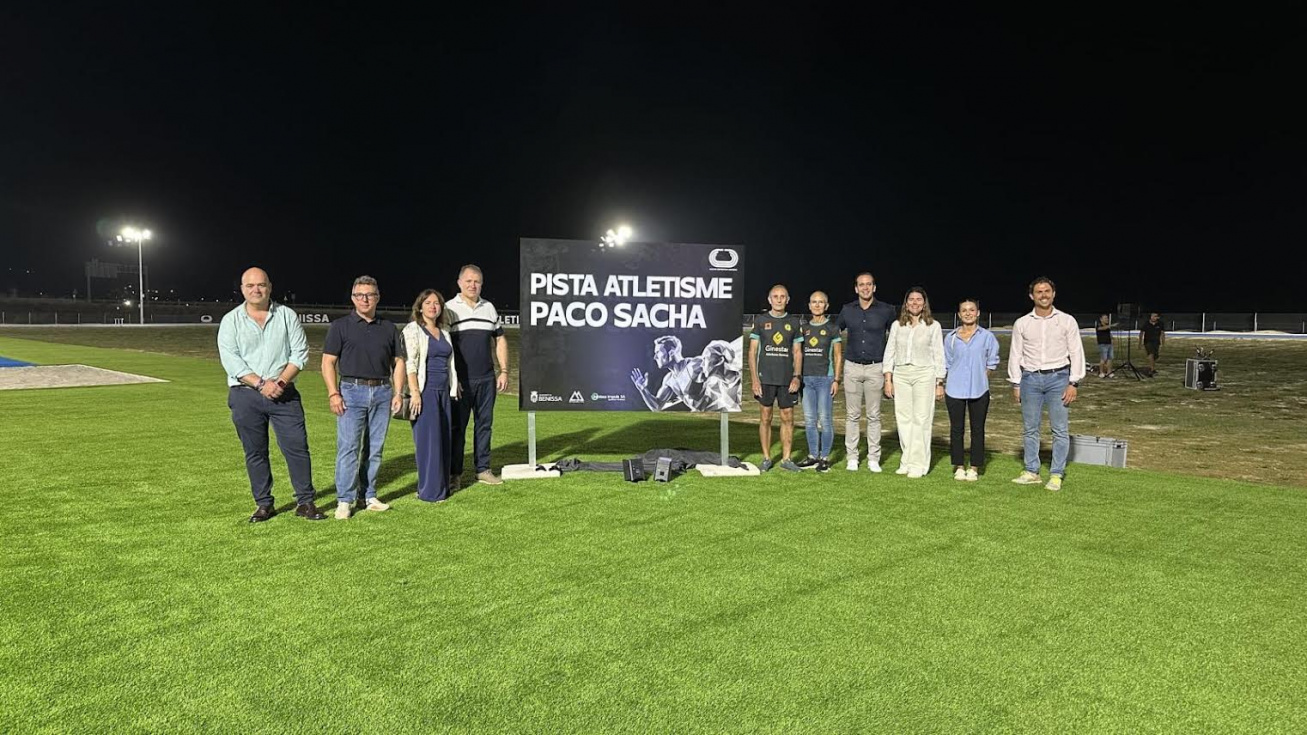 Benissa estrena su nueva pista de atletismo ‘Paco Sacha’ ante cerca de 300 personas