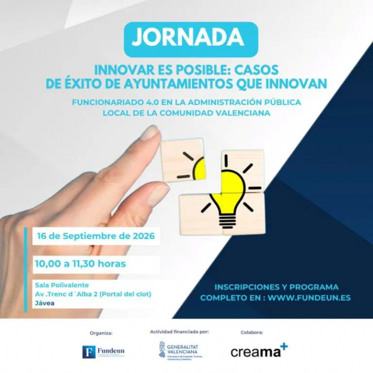 Los ayuntamientos de la Marina Alta se reunirán en Xàbia para avanzar en innovación y gestión pública