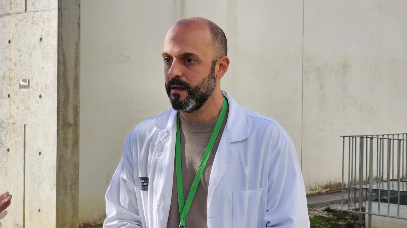 Joan Sarrió, presidente del Comité de Empresa del hospital de Dénia
