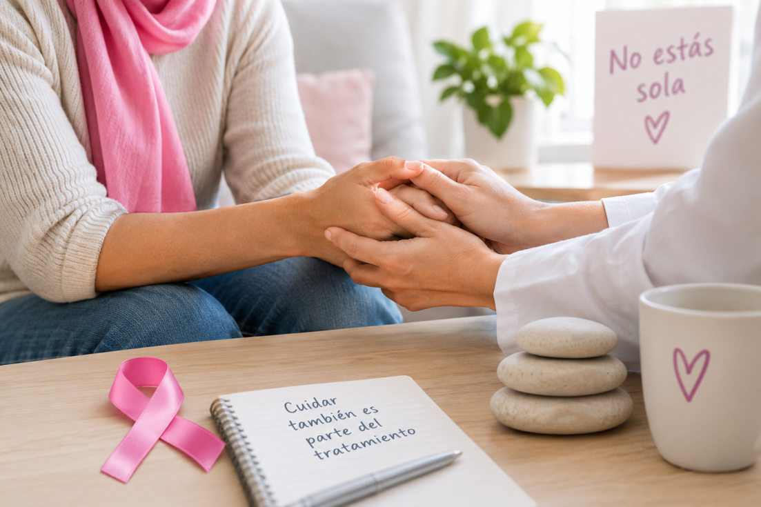 Amadem Psychologist Calls for Mental Health Support Alongside Breast Cancer Care