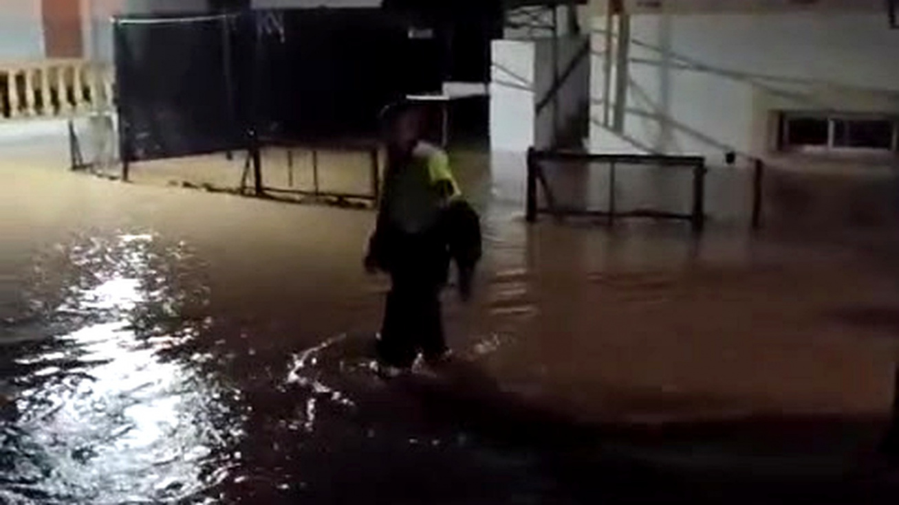 Imagen de archivo de como se est&aacute; viviendo esta alerta en una poblaci&oacute;n de la Marina Alta
