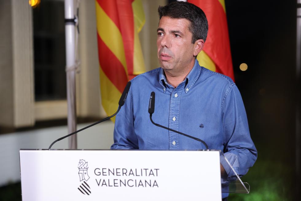 Presidente de la Generalitat Valenciana, Carlos Mazón