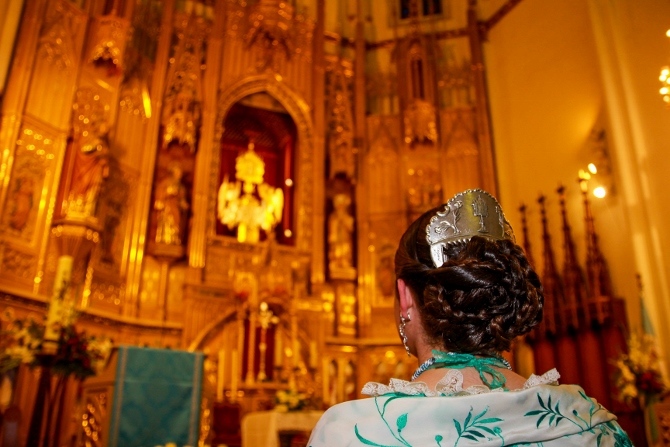 Benissa venera a su patrona la Puríssima Xiqueta