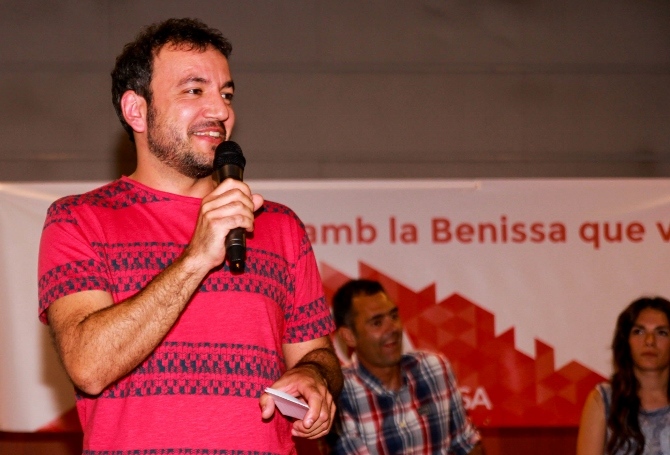 Abel Cardona, candidato a la alcaldía de Benissa por Reiniciem.