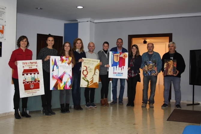 Ganadores de los carteles de Fiestas y del concurso de fotografía de Moros y Cristianos