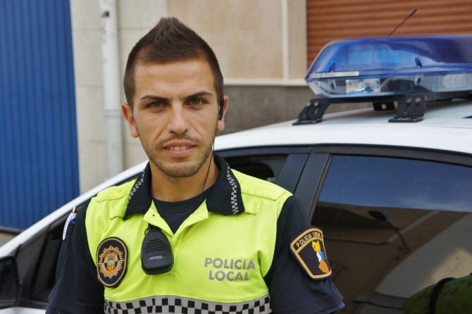 Antonio Morant, agente de la Policía Local en Benissa participará en los VI Juegos Europeos de Policías y Bomberos
