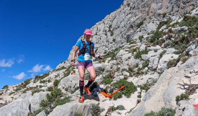 Encarna Cardona Gómez durante su participación en la Perimetral 2017