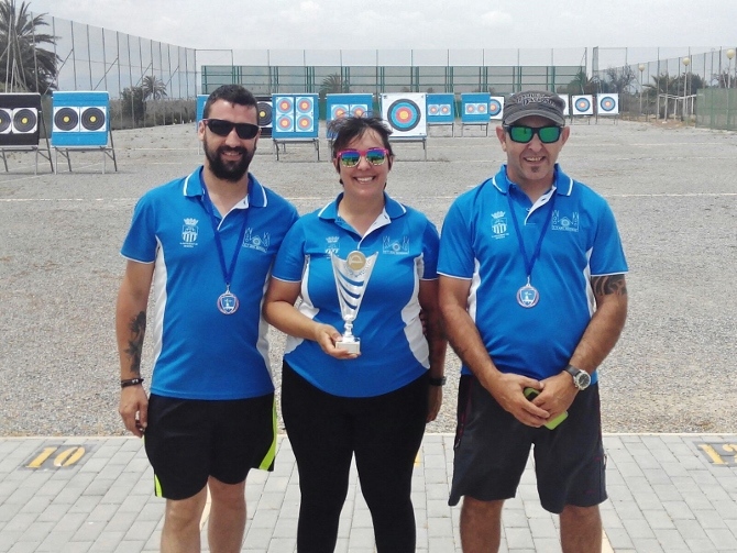 Ana Belen Lema, Campeona Provincial Arco Instintivo al Aire Libre, Bartolo Grau Bronce en Olimpico e Israel Feria Bronce en la modalidad de Arco Desnudo