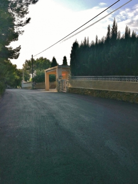 Carrer el Teuladí en Benissa